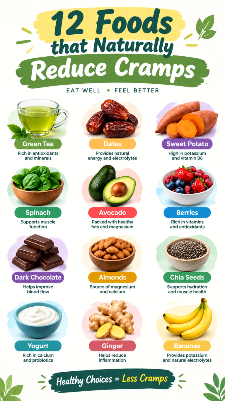 12 Best Foods That Help Reduce Period Cramps Naturally for Quick Relief