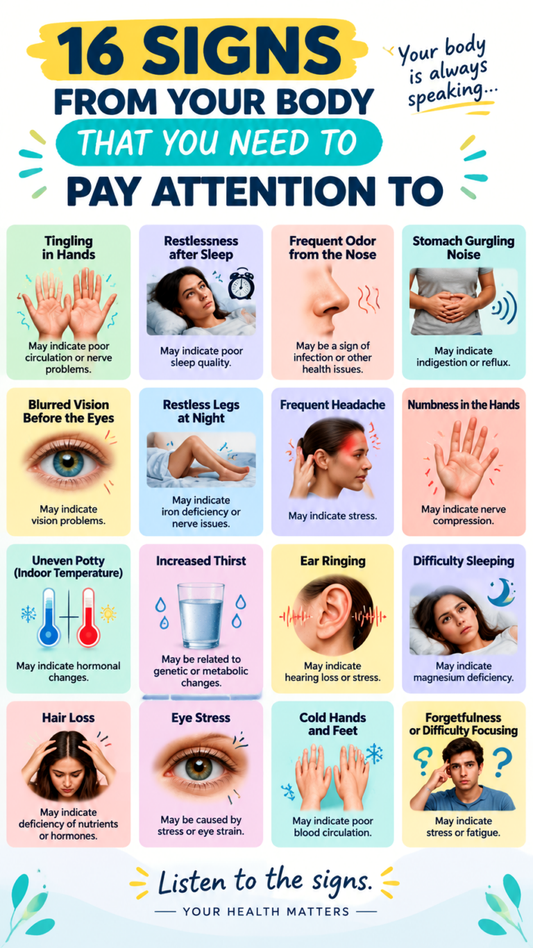 16 Warning Signs Your Body Is Trying to Tell You Something You Shouldnt Ignore