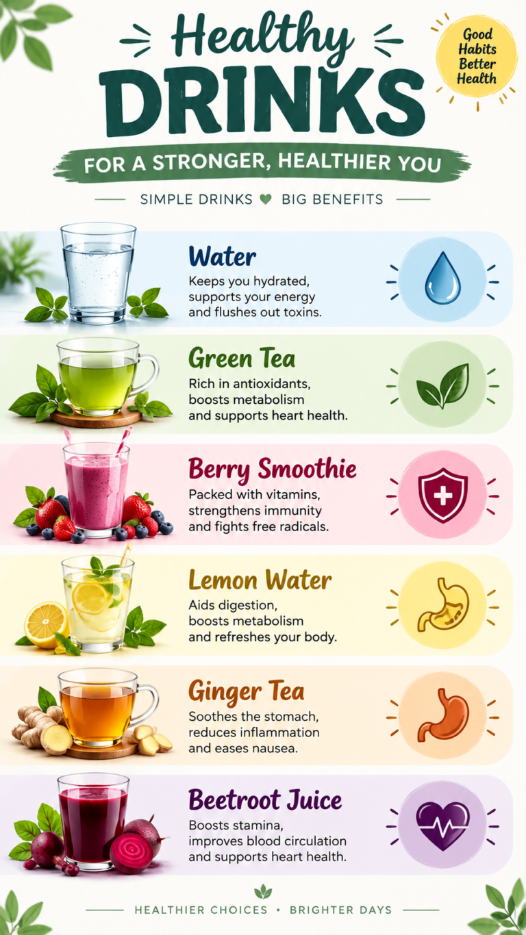 Healing Drinks 6 Natural Beverages That Support Your Body  Health