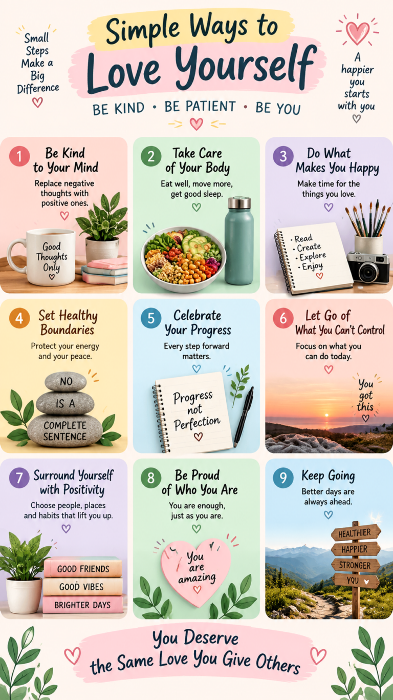 How to Love Yourself 9 Self-Love Tips for Confidence, Happiness  Inner Peace