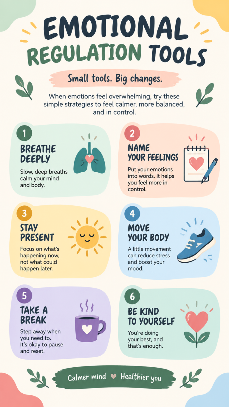 10 Simple Emotional Regulation Tools to Manage Stress and Feel More Balanced