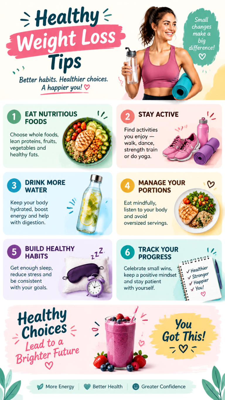 How to Lose Weight the Healthy Way Simple Tips for Lasting Results