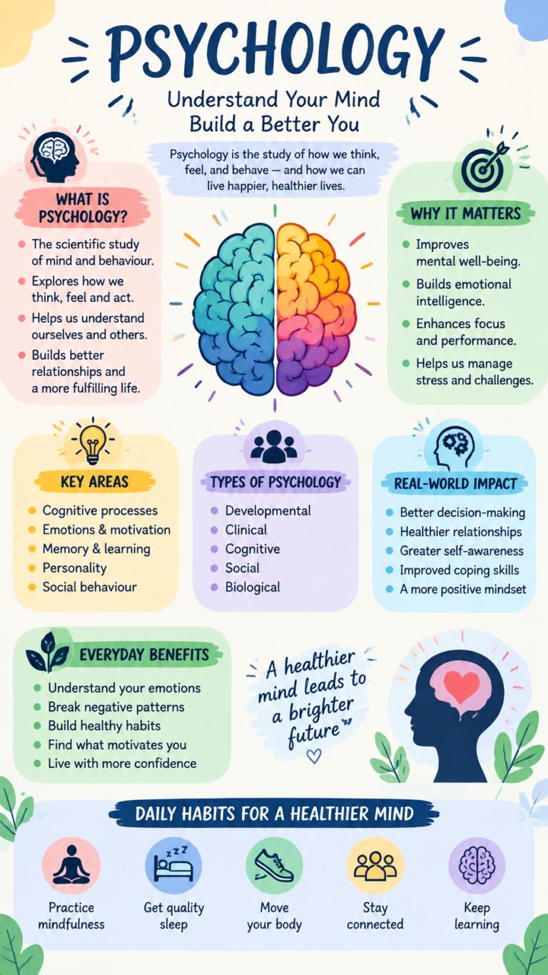 Psychology Guide Key Concepts, Mental Health, Personality, and Human Behavior