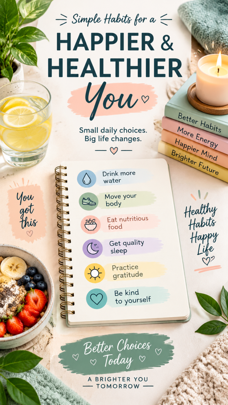 Self-Care Planner Ideas for Wellness, Mindfulness  Happiness