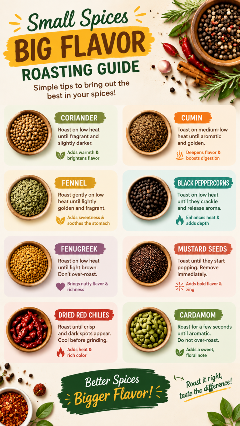 8 Spices You Should Toast Before Using for Better Flavor and Aroma
