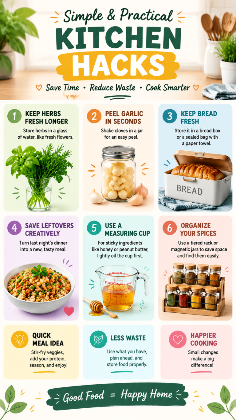 The Ultimate Kitchen Cheat Sheet Cooking Tips, Pantry Staples  Food Storage Guide